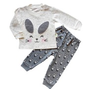 Zestaw dresik bluzka spodnie  dla dziewczynki 74 