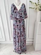 Szyfonowa sukienka maxi Asos 36 S