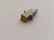 Adapter światłowodowy LC/LC duplex z klapką