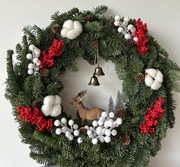 Wieniec Bożonarodzeniowy Żywy jodła kaukaska