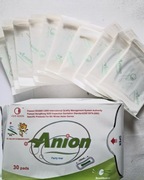 Wkładki higieniczne chłonne antybakteryjne bawełniane