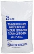 CHLOREK MAGNEZU 47% NATURALNY Z MORZA MARTWEGO 6-wodny (1 opak.= 25kg)