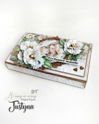 Kartka pudełko na Toffifee, Prezent na dzień mamy