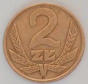 2 zł złote 1975 r.