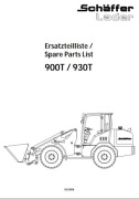 Katalog części Schaffer 900 T, 930 T 