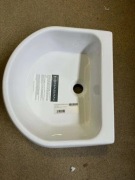 Umywalka nablatowa/wisząca KERASAN K09 40x37 cm - NOWA, Włoska