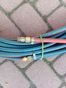 Wąż spawalniczy zespolony tlen+acetylen 25m 