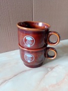 Kubek z porcelitu Pruszków z logo RSW 