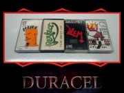 Zestaw unikatowych kaset - 4 szt. - Kazik, Perfect, Dżem, Łzy