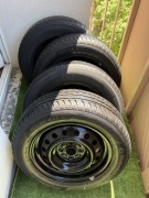 Felgi stalowe 15" + opony letnie 195/60R15 Toyota Corolla E12 Warszawa
