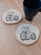 Podkładka pod kubek. Żużel.