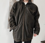 Skórzana kurtka męska, brązowa, Xl, Him