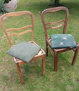 Krzesła do renowacji 2 szt 