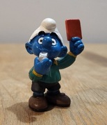 Schleich smerf smurf sędzia piłkarski figurka model wycofany z 2000 r.