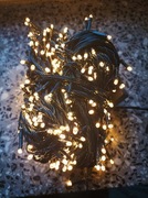 Lampki choinkowe 500led ciepła biel