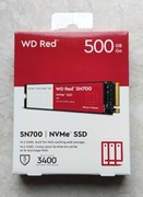 NOWY dysk SSD 500GB - WD Red SN700 M.2 2280 NVMe PCIe