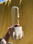 Przezroczysty PALIK / podpora do roślin rozm. S