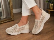 Sneakersy półbuty espadryle damskie Boho ażurowe 39