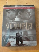 4k bluray steelbook. Lista Schindlera. 