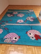 Duży dywan do pokoju dla dziecka, turkus niebieski Kraków Wieliczka 