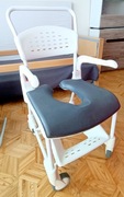 Krzesło / Wózek toaletowo-prysznicowy ETAC Clean + nakładka