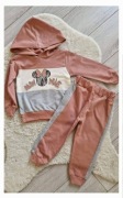 Nowy komplet dres Myszka Minnie zestaw bluza + spodnie dresowe r. 98