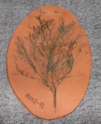 Ceramiczna zawieszka ścienna obrazek