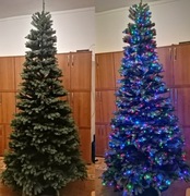 Choinka 210-300cm automatycznie wysuwana 1150 led