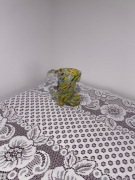 Kolorowy wazon / dzbanek – szkło artystyczne