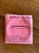 Szkło zegarkowe BERGEON 39.8 mm NOS do zegarka kieszonkowego plexi wypukłe