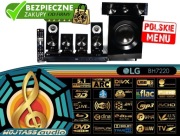 Kino domowe Blu-Ray 3D LG BH7220 * DivX HD mkv avi MP3 WMA WI-FI *1100W RMS