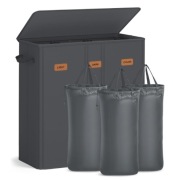 Kosz na pranie 3 komorowy 160 L