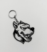 Breloczek do kluczy bulterier, pitbull, amstaff