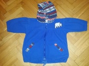 bluza polar 86 oraz spodnie polarowe 92 - 3 sztuki