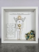 Pamiątka Pierwszej Komunii Świętej – gablota z szybą