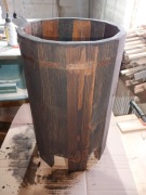 Donica 27 cm średnicy 49 cm wysokości