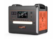 Powerbank SOLARPLAY 2304WH LiFePO4 2,5kW z panelem 500W Full Black bifacjal