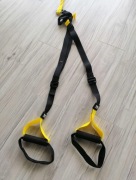 Trening w domu, w plenerze. Taśma TRX 