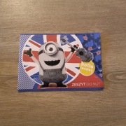 Zeszyt do nut MINIONKI