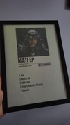Plakat z płyty "Mati EP" Rapera szpaku 