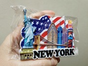 Zagraniczny magnes na lodówkę USA Nowy Jork panorama