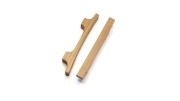 Uchwyt meblowy uchwyt drewniany do mebli uchwyt do kuchni Ikea Rozstaw 128