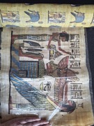 Oryginalny papirus egipski z lat 70-tych