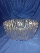 Duża kryształowa misa PRL 