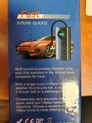 Przenośna pompka powietrzna z ładowaniem USB do roweru, auta, materacy