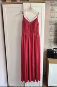 Sukienka wieczorowa malinowa Bicotone rozmiar L 40 nowa z metką polska 