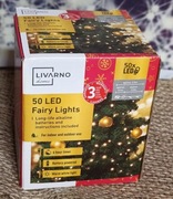 Lampki świąteczne LED Livarno Home – 50 diod