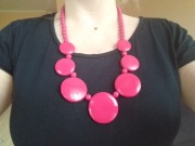 Naszyjnik Solar czerwony