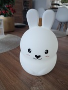 lampka nocna dla dziecka zmieniająca kolory stan bdb wys 18 cm