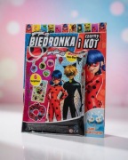 Miraculous Biedronka i czarny kot mega box + 6 niespodzianek komiksy  zabaw